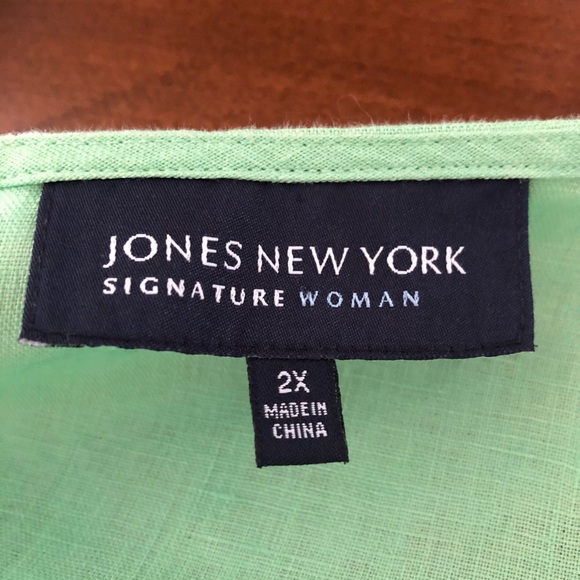 Jones New York Linen Tunic - Picture 5 of 6